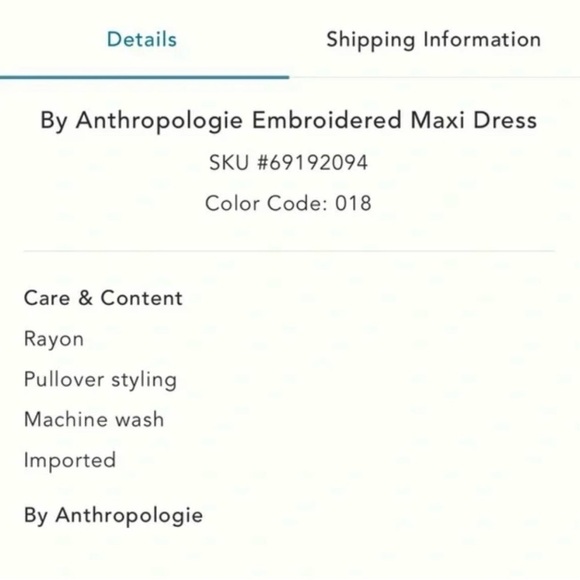 Anthropologie Dress Black and White Embellished Maxi Sundress - Picture 5 of 8